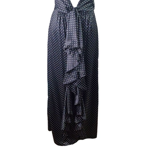 Kate Young for Target Women’s Open-Back Dress Satin Polka Dot Print Dress, Sz 6 - Picture 10 of 11